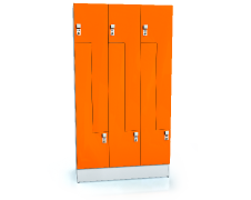 Premium lockers Z-shaped doors ALFORT AD 1920 x 1050 x 520